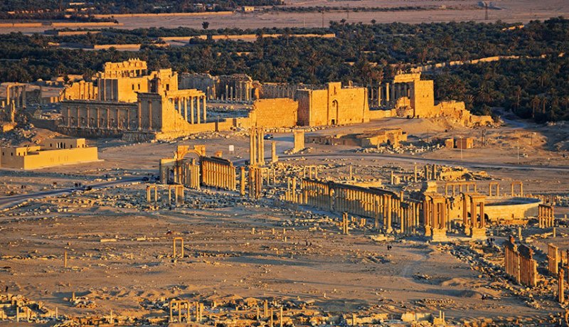 قوات الحكومة السورية تسترجع مدينة تدمر الأثرية من تنظيم “داعش” الارهابي