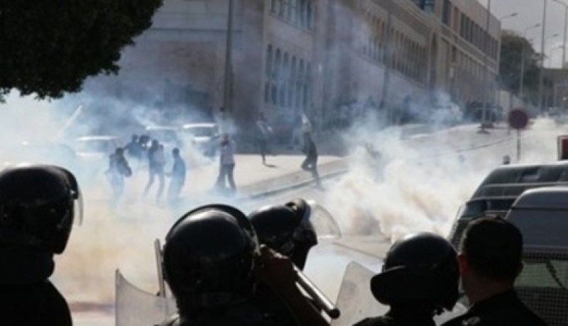 ارتفاع عدد المصابين  في الاشتباكات بين قوات الأمن التونسية و جماعة مسلحة