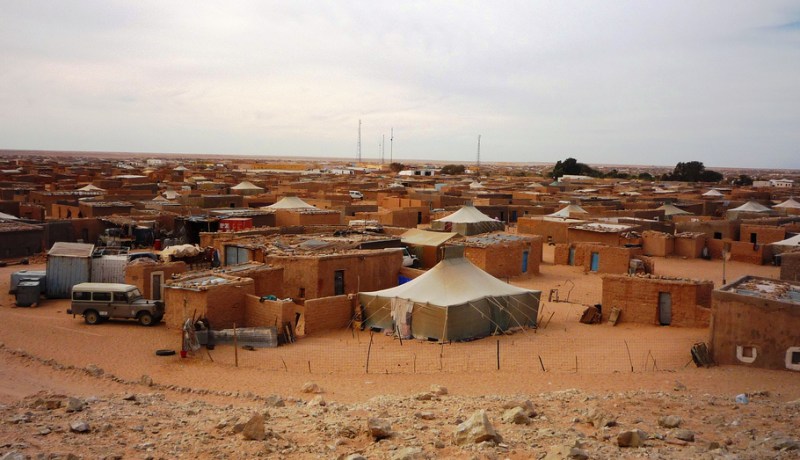 مخيم اللاجئين الصحراويين يواجه كارثة جراء التقلبات الجوية