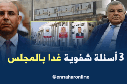 المجلس الشعبي الوطني.. ﭬيطوني و زعلان للإجابة على 3 أسئلة شفوية غدا