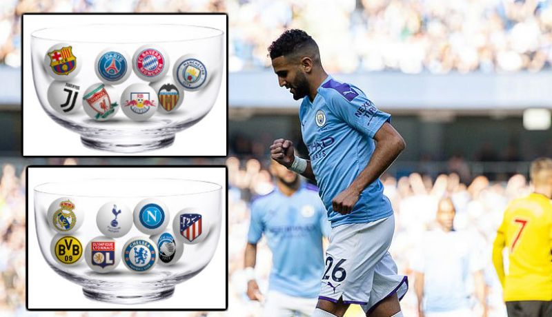محرز قد يواجه “ريال مدريد” ومباريات قوية مرتقبة في ثمن نهائي دوري الأبطال