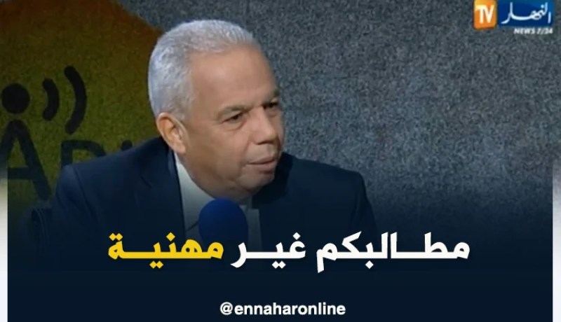 نجادي مسقم : مطالب النقابات غير مهنية و ليس لديها  أي علاقات مع قطاع التربية