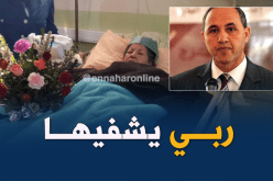 عز الدين ميهوبي يزور الفنانة فريدة صابونجي