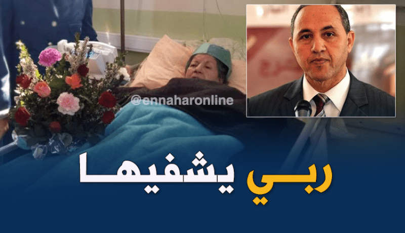 عز الدين ميهوبي يزور الفنانة فريدة صابونجي