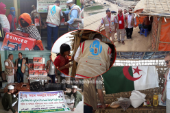 بالصور..هيئة الإغاثة الجزائرية تقود ثالث قافلة مساعدات لمسلمي الروهينغا