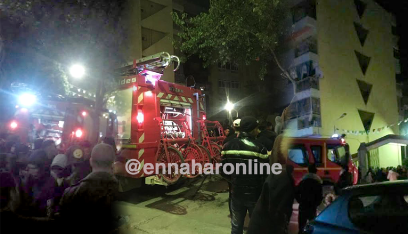 إصابة 10 أشخاص في حريق مهول ببن حمودة بسيدي بلعباس