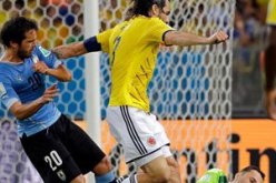 كولومبيا تفوز على أوروجواى 2/0 وتواجهة البرازيل فى ربع النهائى