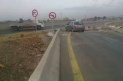 بالصور.. هكذا إقتحم السائقون محول الطريق السيار بابا علي