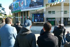 بالصور..تجمع أويحيى بـ”الداتاشو” بسبب الإكتظاظ