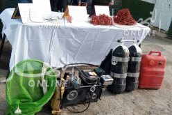 ضبط 3 أجهزة محظورة  لصيد المرجان بالقالة