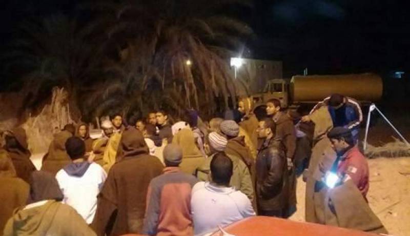 قرية سيف نصر بالوادي تحتج على حرمانها من خزان ماء