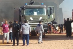 حريق في مستودع للأجهزة الكهرومنزلية يخلف خسائر مادية بأدرار