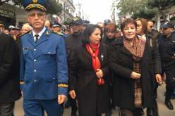 بن غبريت وزرواطي تشاركان الجزائريين احتفالات رأس السنة الامازيغية بساحة البريد المركزي