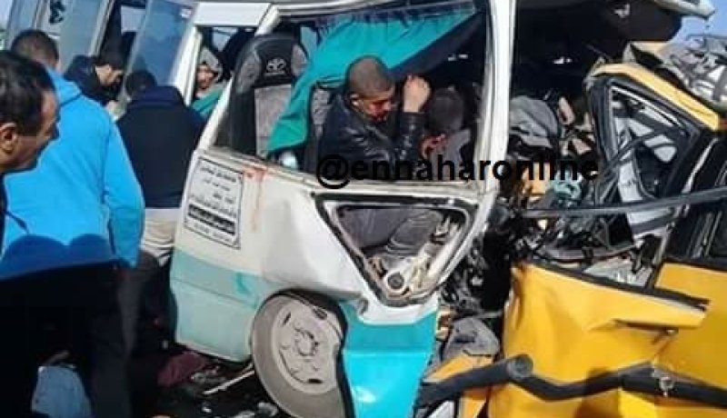 جنازة مهيبة لـ5 ضحايا المجزرة المرورية بسعيدة