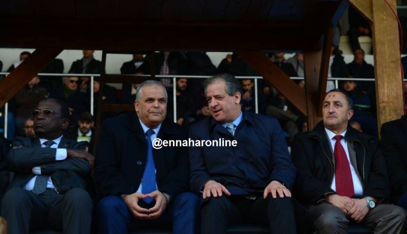 بالصور.. الوزير ولد علي وبهلول يُتابعان لقاء شباب بلوزداد وأونز كرياتور
