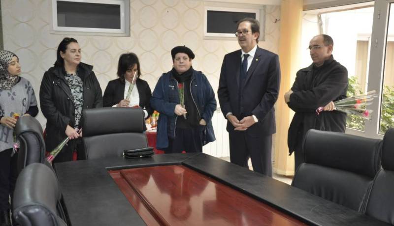 بيراف يُكرّم نساء اللجنة الأولمبية الجزائرية