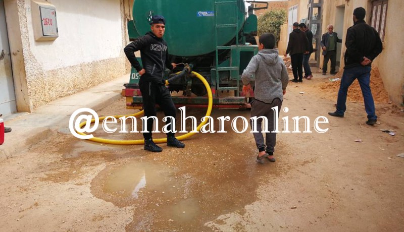 بالصور .. سكان حاسي بحبح بالجلفة يشربون مياه ملوّثة
