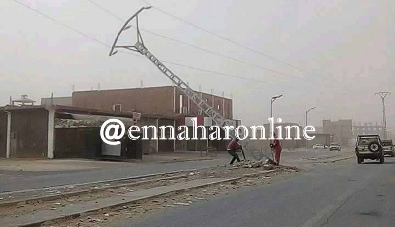 عزل 20 ألف  زبون من توزيع الكهرباء بسبب سقوط 9 أبراج كهربائية بأدرار