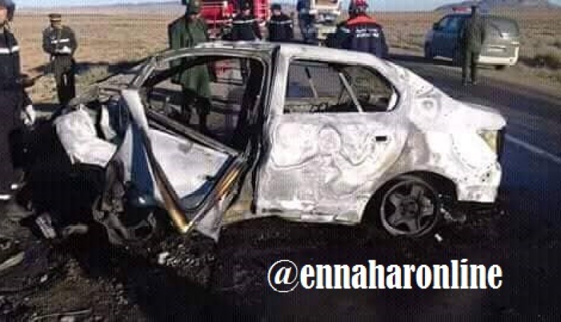 قتيلان وجريح في حادث مرور خطير بتبسة