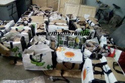حجز سيارات مغشوشة فواكه ومواد تجميل بباخرة طاسيلي 2
