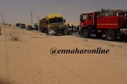 قتيل وجريح في حادث مرور مروّع بالوادي