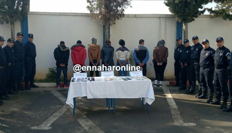 إمرأة و5 أفارقة ضمن عصابة تروّج “الهيرويين” ببرج الكيفان في العاصمة