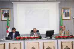 زعلان مُستاء من تأخر أشغال مطار وهران الجديد