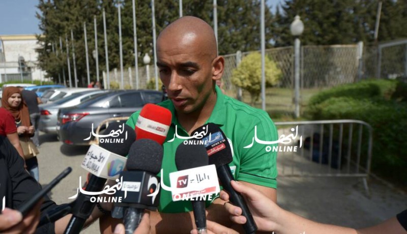 دوخة:” لا يهم من يلعب لأن مصلحة المنتخب فوق الجميع”