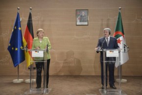 قصر المؤتمرات/ ندوة صحفية مشتركة بين “أحمد أويحيى” و”أنجبلا ميركل”