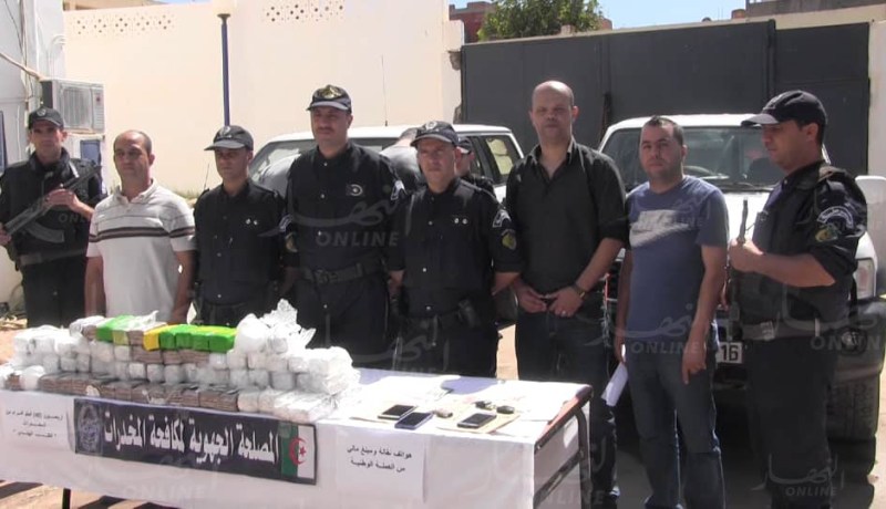 تلمسان: إحباط محاولة تمرير 40 كلغ من المخدرات نحو العاصمة