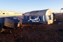 بالصور.. انقلاب شاحنة لنقل المحروقات يخلف جريحا بتندوف