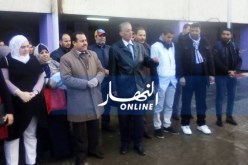 إستئناف الدراسة بثانوية كلوفي محمد بالحجار بعد أن غمرتها مياه الأمطار 