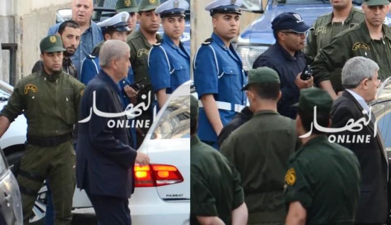 أويحيى وسلال يُغادران محكمة سيدي امحمد بعد المثول أمام قاضي التحقيق