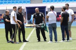 بالصور.. بلماضي يعاين أرضية ملعب “القاهرة” قبل مواجهة نيجيريا
