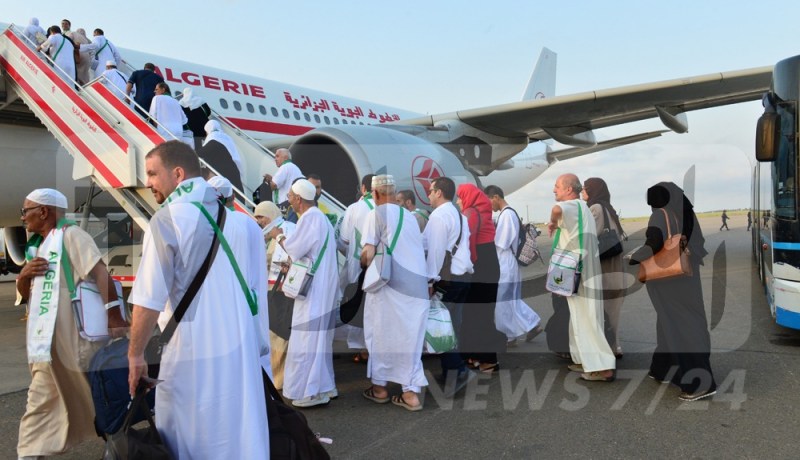 24 ألف حاج جزائري وصلوا إلى البقاع المقدسة