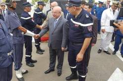 دحمون يزور وحدة التدخل للحماية المدنية ويهنئ الأفراد بعيد الأضحى