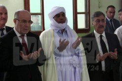 شاهد.. هذا ما قام به شيخ وطلبة زاوية الهدى أثناء زيارة بلمهدي