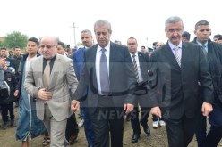 وزراء في مراسم تشييع جثمان علي فضيل إلى مثواه الأخير