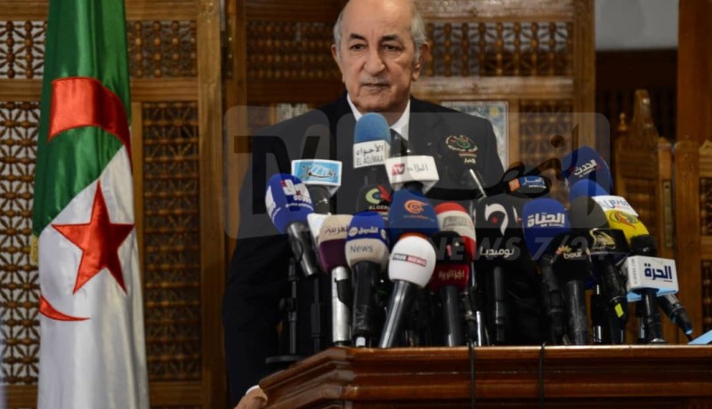 تبون: أرفض كل من هو في التيار الأجنبي أو يمس بالثوابت الوطنية