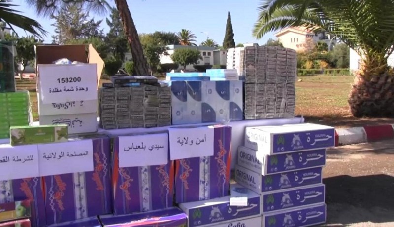 حجز شمّة وتبغ ومعسل بقيمة تفوق المليار سنتيم في سيدي بلعباس