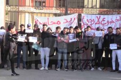 طلبة معهد الأمن الصناعي بوهران يحتجون بسبب إقصائهم من الماستر