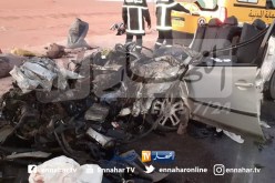 وفاة 6 أشخاص في حادث إصطدام سيارة بشاحنة بغرداية