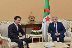 عبد اللاوي يستقبل سفير اليابان بالجزائر