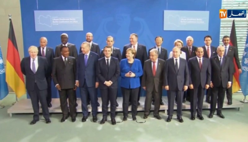 إنطلاق أعمال مؤتمر برلين حول ليبيا بمشاركة الرئيس تبون