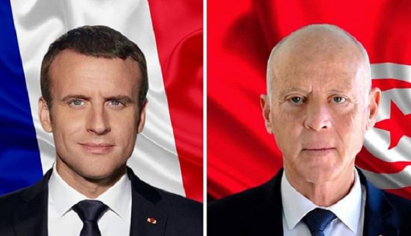 في ساعة متأخرة: قيس سعيد يتلقى إتصالا من ماكرون!