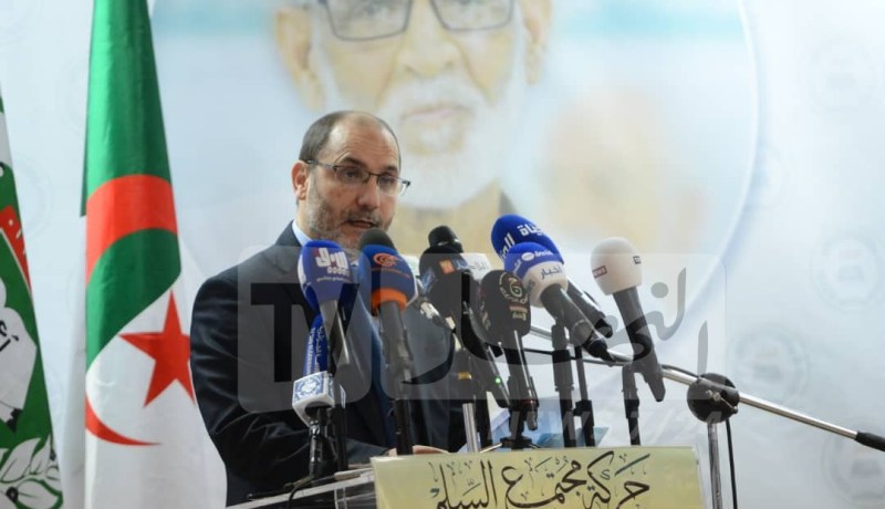 مقري: الشعب انتصر لكرامته حين اسقط العهدة الخامسة