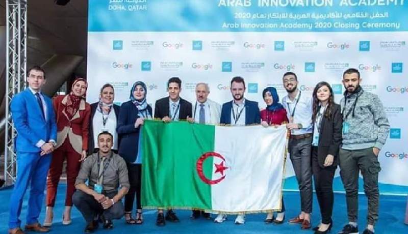 طلبة جزائريون يفوزون بمسابقة الأكاديمية العربية للإبتكار في قطر