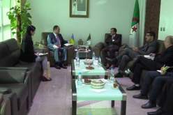 رزيق والسفير الأوكراني يتباحثان التعاون التجاري والإقتصادي بين البلدين