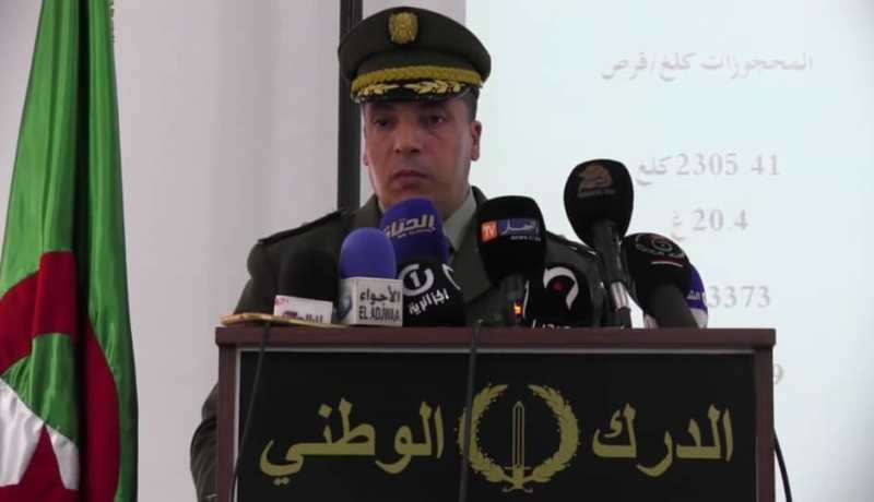 درك وهران يحجز 73 قنطار كيف و109غ كوكايين خلال 2019