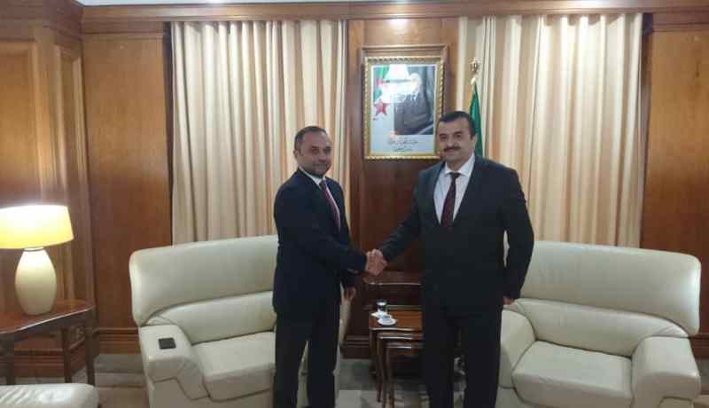 وزير الطاقة يستقبل نائب رئيس الشركة التركية “Ronesans”